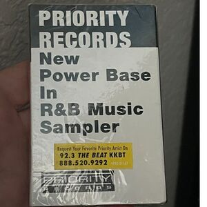 Sealed Cassette PRIORITY RECORDS New Power Base R&B Music Sampler ~Ice Cube